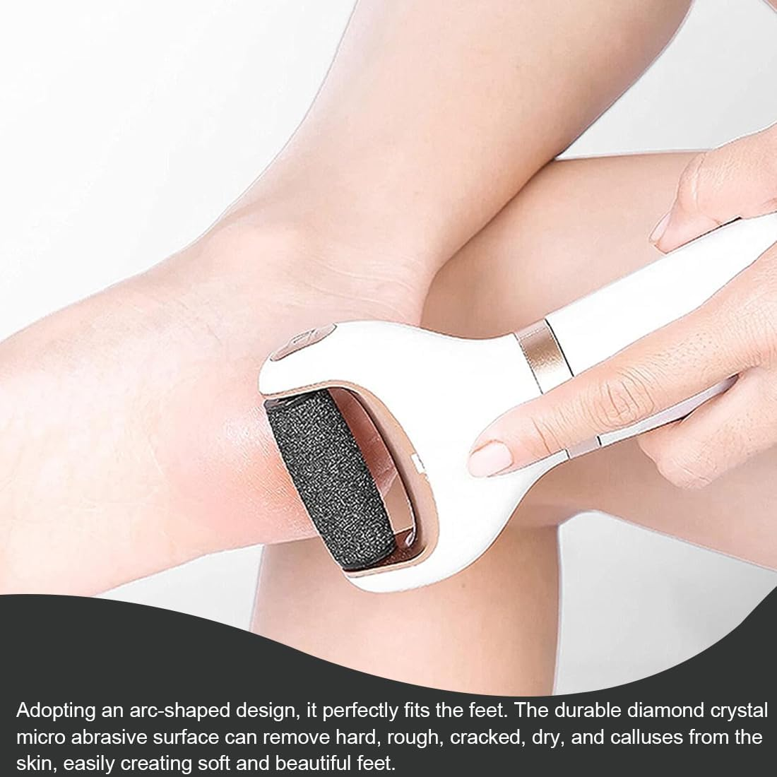 OUDQFCJ Pack of 8 Replacement Rollers, Extra Coarse Refills, Compatible with Scholl Velvet Smooth for Scholl Callus Remover, Pedicure, Foot Care Set for Removing Hard Skin image number 1