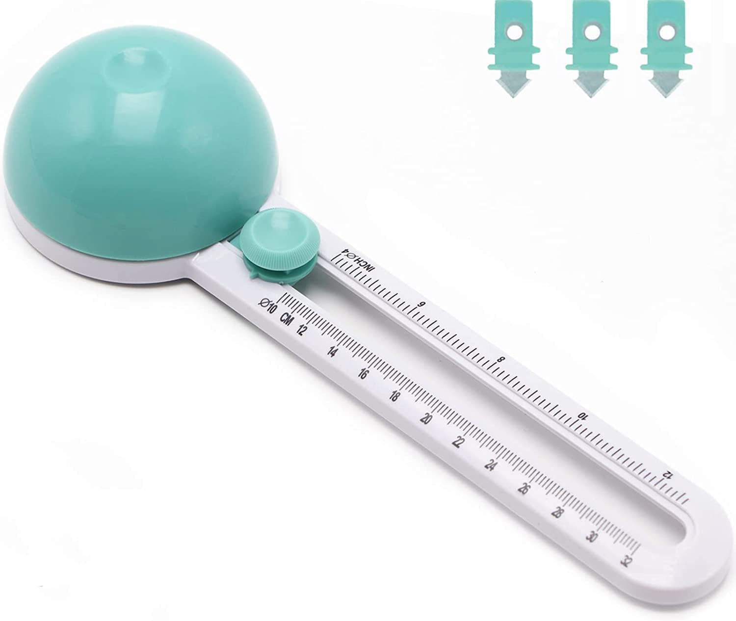 Craft Circle Cutter, Circular Cutters, Compass Circle Cutters for Paper Circular Cutting Tool for Cardstocks image number 5