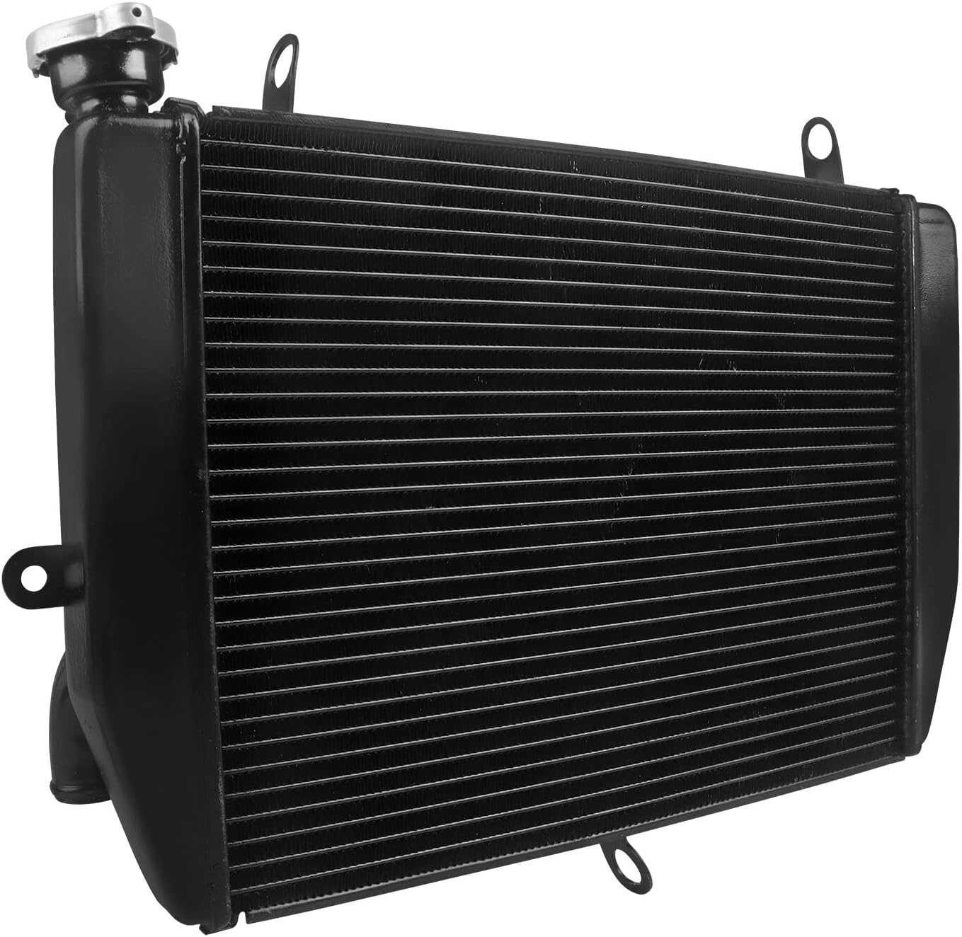 LOTFI Fit for Yamaha YZF R6 YZF-R6 YZFR6 YZF600 1999-2002 Aluminum Radiator Engine Cooler Cooling System Water Tank Motorcycle Accessories image number 2