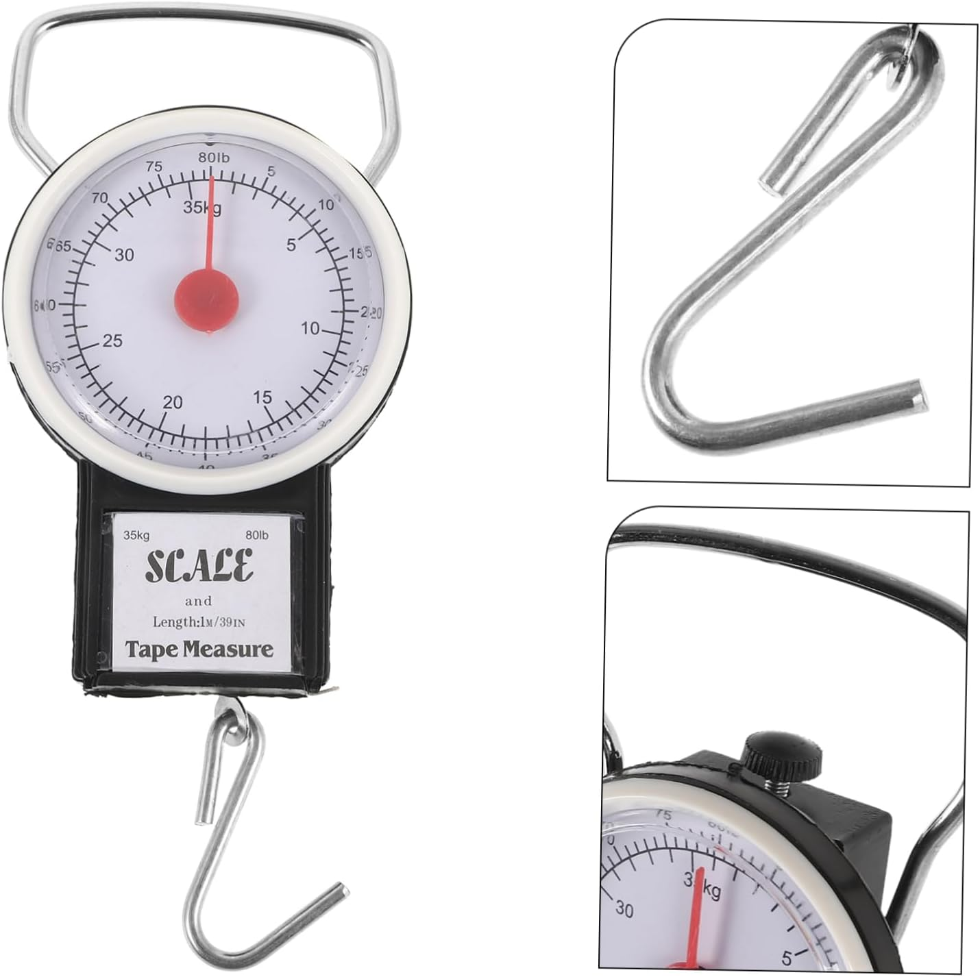 OKUMEYR Portable Handheld Luggage Scale Accurate Spring Scale for Weighing for Travel and Fishing Lightweight Easy image number 1