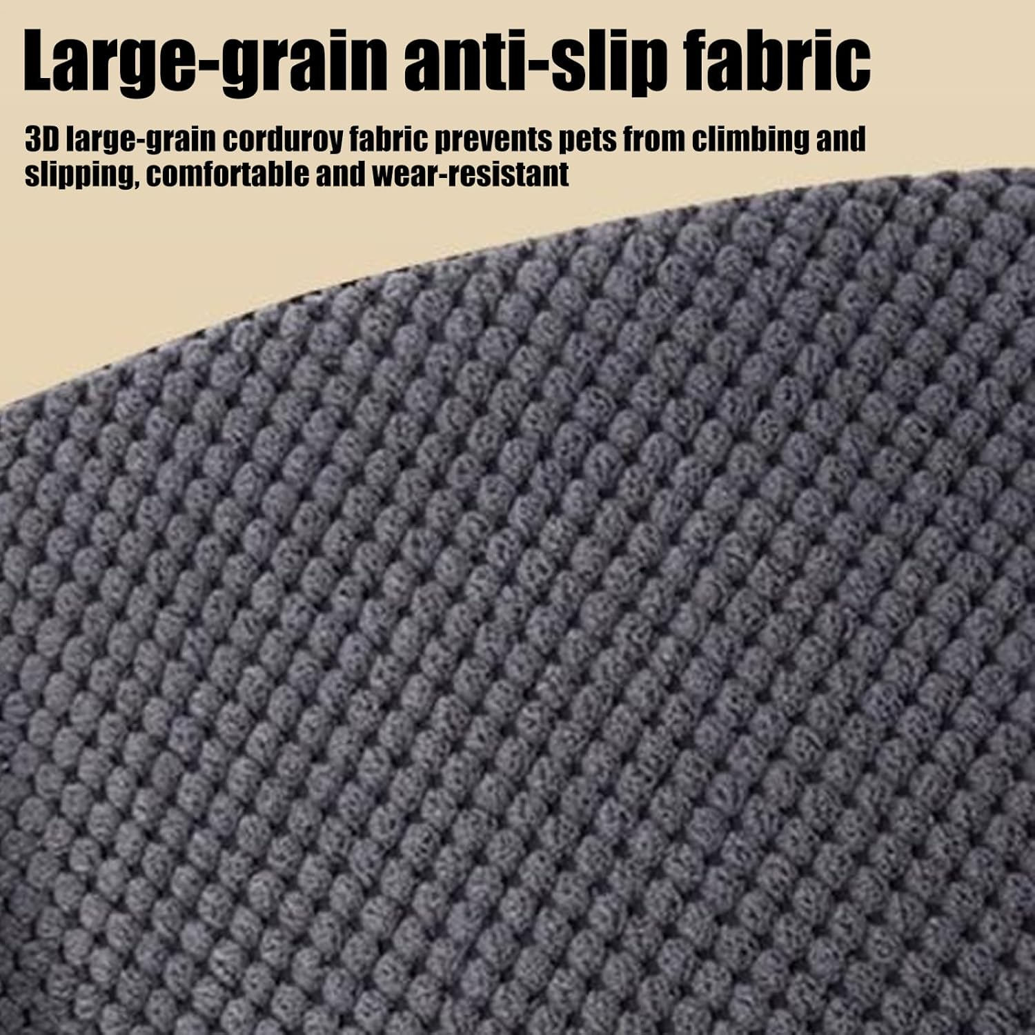 Dog Stairs,High Density Foam 4 Tiers Dog Steps - High Density Foam Washable Cat Ladder Waterproof Pet Ramp for Indoor Bedroom Sofa image number 1