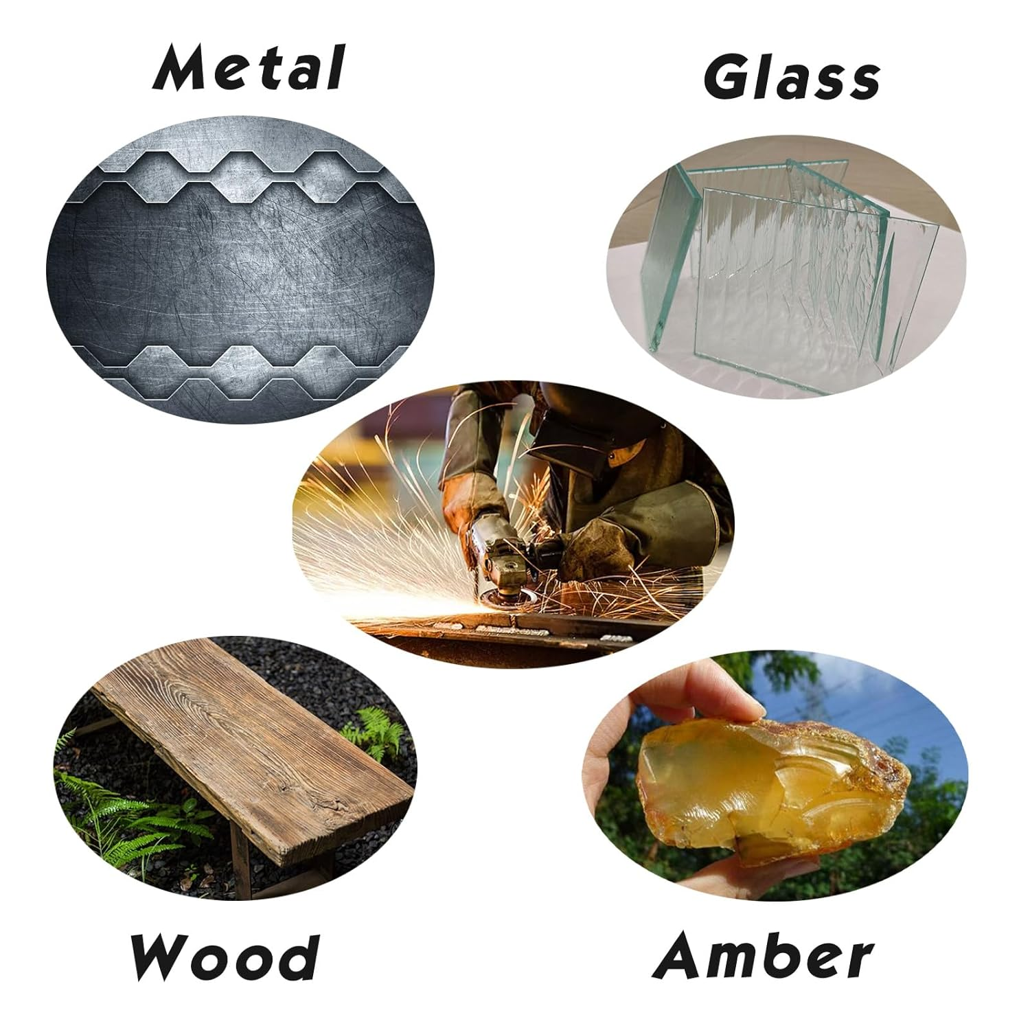 Shgarden Micro Sander Kit 100Pcs Detail Sander Refills Micro Finishing Sander Paper Micro Zip Finger Sander Hand Sanding Block for Small Projects Dry Hook & Loop Alumina for Polishing SH0015 image number 2