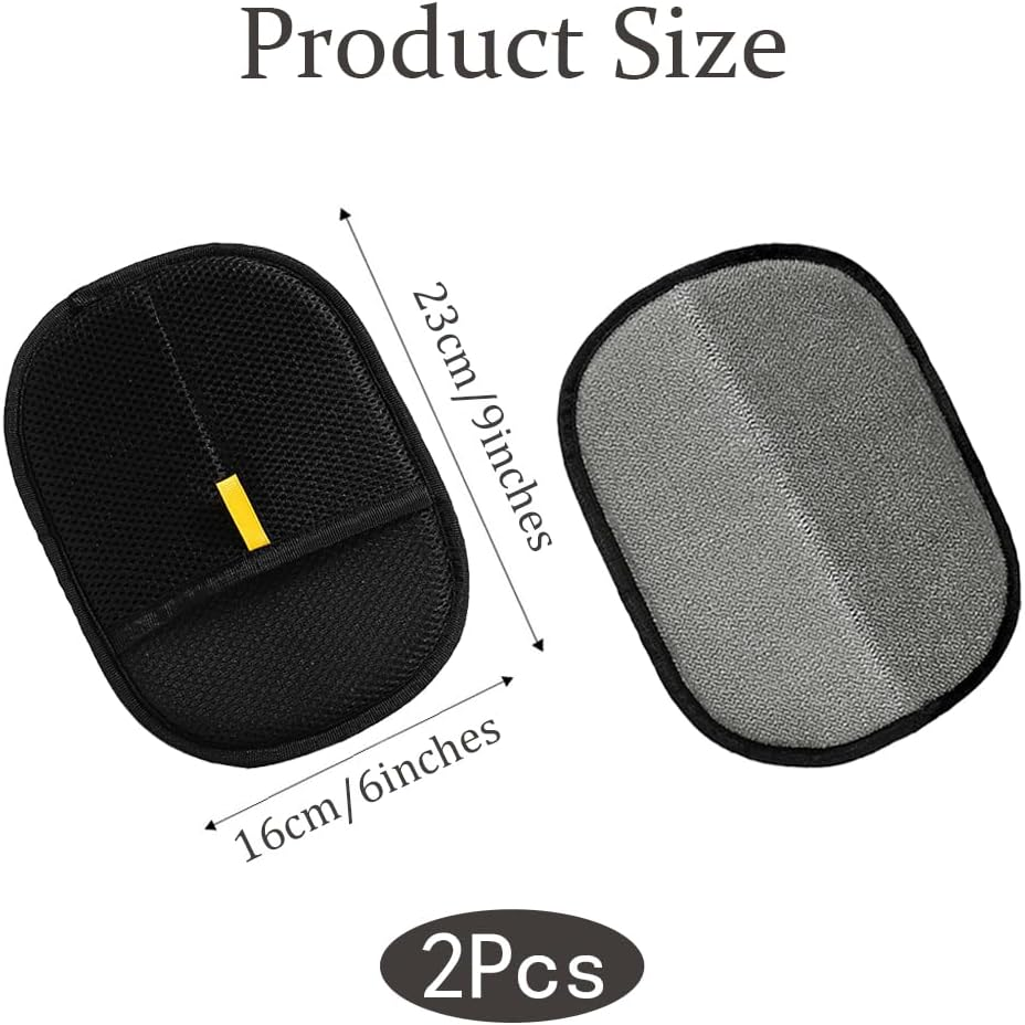 TRKETK Pet Grooming Gloves, Reusable and Versatile, Washable, Static Removal, Electrostatic Pet Hair Remover, Glove for Dog and Cat Washing, Deshedding image number 1