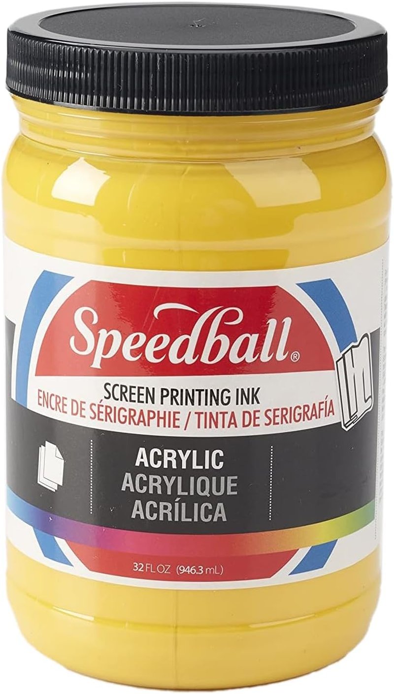 Speedball Acrylic Screen Printing Ink 946 Ml, Dark Blue image number 3