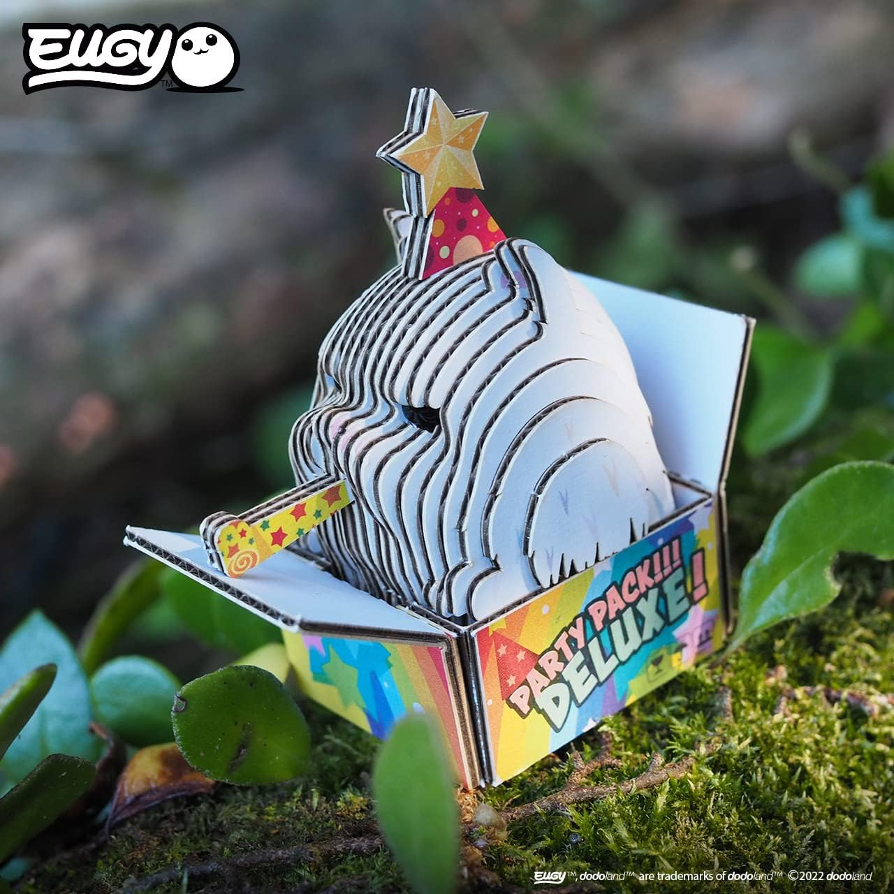 EUGY 090 CAT Cottonball 3D Puzzle - 28 Piece Eco-Friendly Educational Toy Puzzle for Boys, Girls & Kids Ages 6+ image number 1