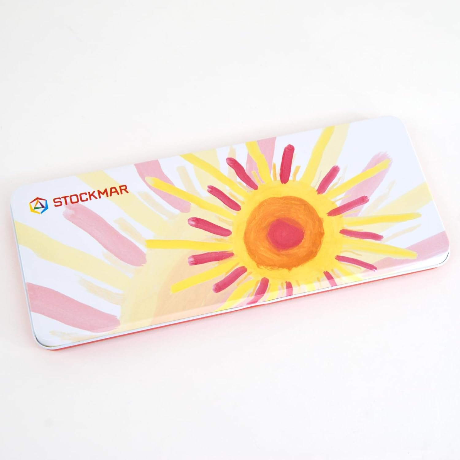 Stockmar Watercolour Paint Set in Tin Box with Opaque White Tube, Brush and Mixing Palette, 12 Colors image number 3