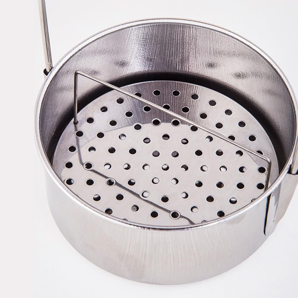 TEHAUX Paint Brush Cleaning Tub, Artist Brush Basin, Stainless Steel Paint Brush Washer, Artist Brush Cleaner, Art Brush Bucket Watercolor Brush Cleaner Plastic Wash Bucket No Cover Brush Holder image number 1