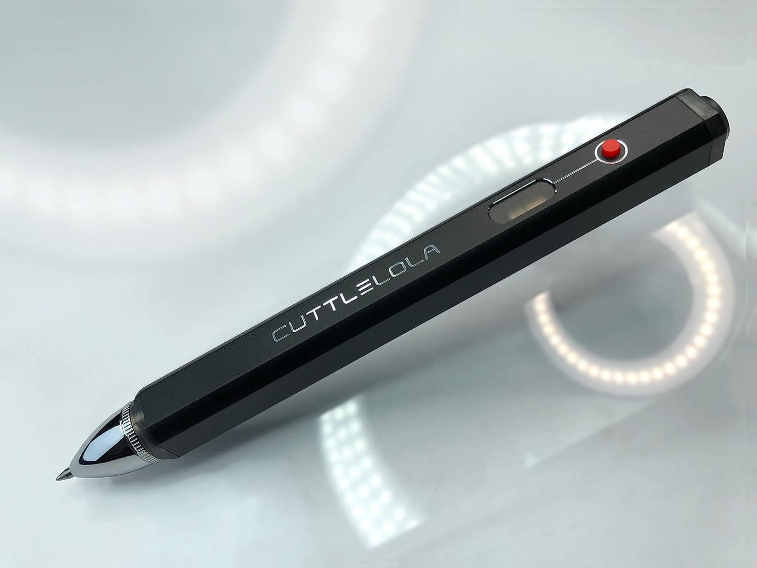 CUTTLELOLA Electric Dotspen II - the Black Knight, Rechargeable Pen for Artists, Hobbist, Tatooist. Use Electric Pen for Managa, Sketching, Stippling, Pen and Ink Drawing,Doodle Etc. image number 5