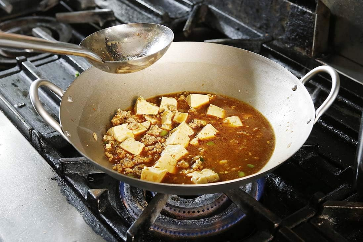 EBM Pure Titanium Ultra Lightweight Chinese Double Handed Pot, 11.8 Inches (30 Cm)