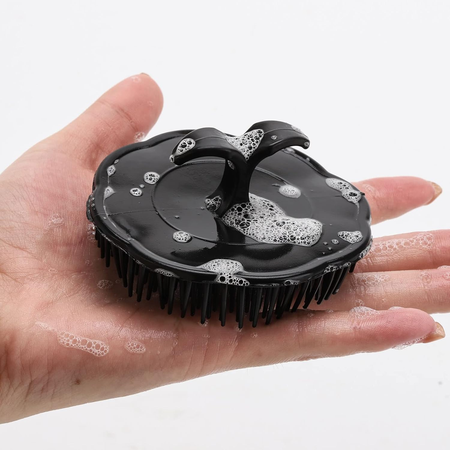 Hair Scalp Brush Dandruff Cleaning Brush Shower Scalp Shampoo Brush Scalp Massager Hair Washing Brush Pack of 6 image number 4