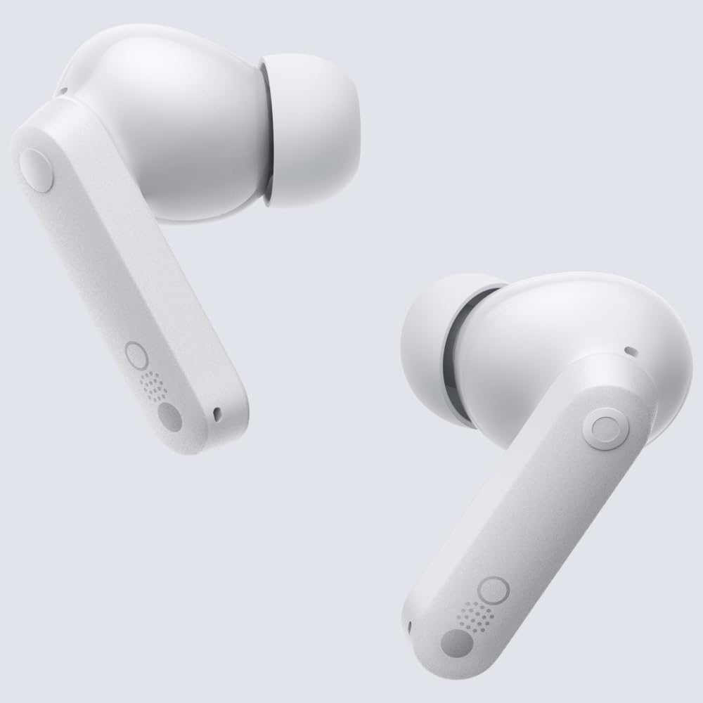 CMF by Nothing Buds Wireless Earbuds Light Grey, with 42Db ANC, Transparency Mode, Ultra Bass Technology 2.0, HD Audio by Dirac, IP54 Dust and Water Resistance and Dual Device Connection image number 6