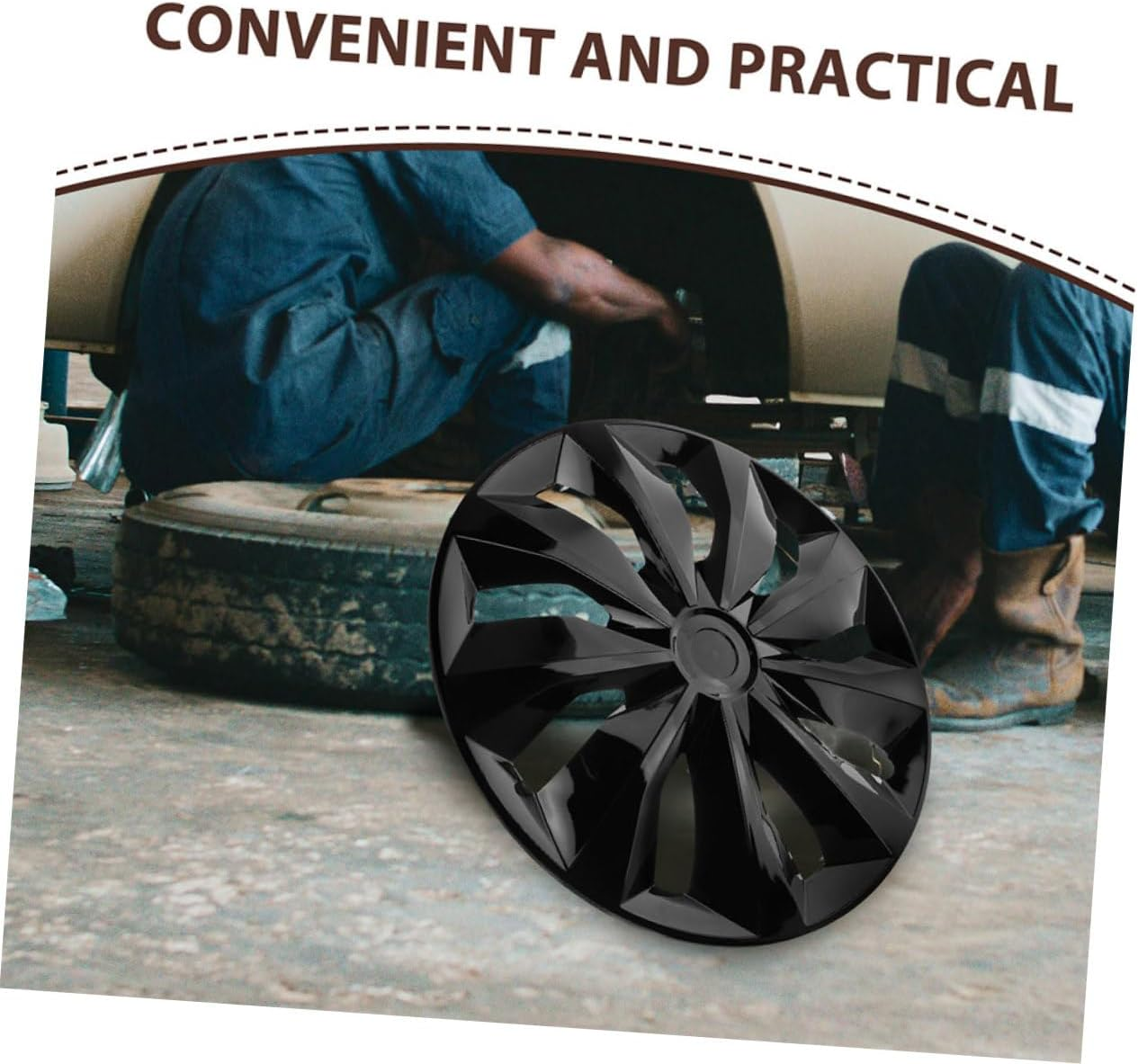 SOESFOUFU Wheel Hub Caps Wheel Cover Hub Cap Wheel Rim Protection for Car Modern and Elegant Design