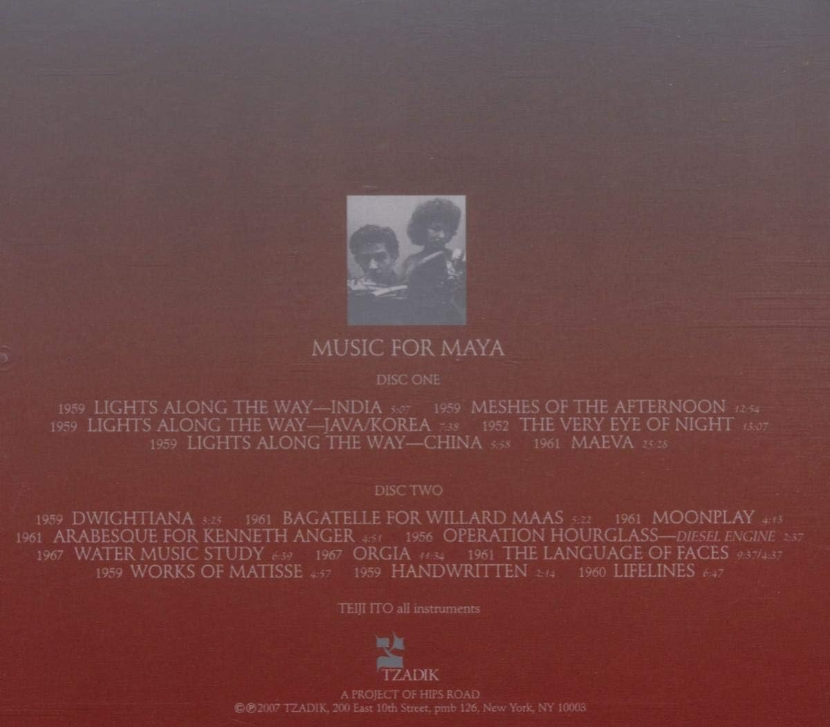 Music for Maya Film Music of Teiji Ito image number 1