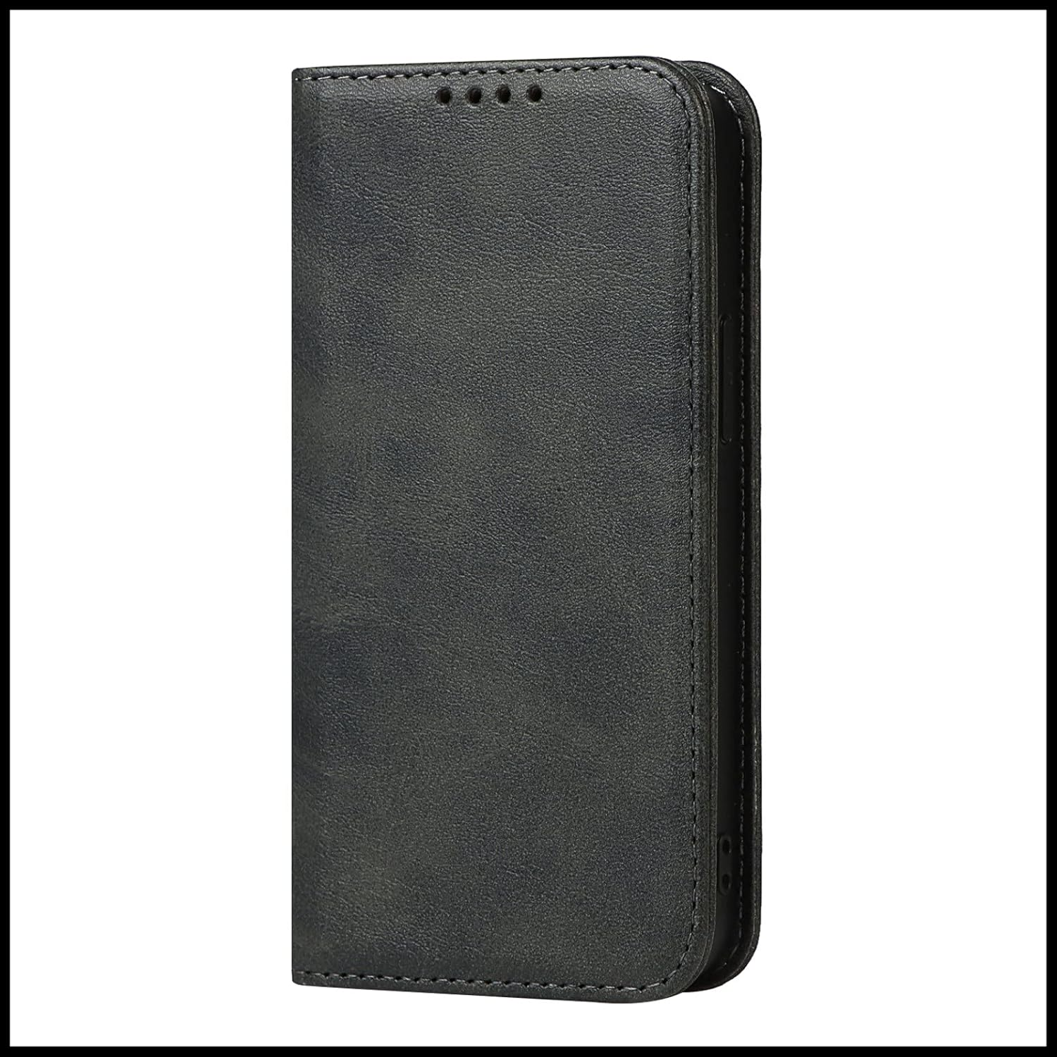 Iphone 15 Pro Max Wallet Case FROLAN Premium PU Leather with Credit Card Holder Slot Flip Drop Protection Shockproof Cover 6.7 Inch(Black) image number 5