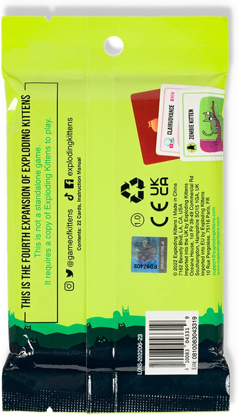 EK Zombie Kittens Expansion Pack image number 1