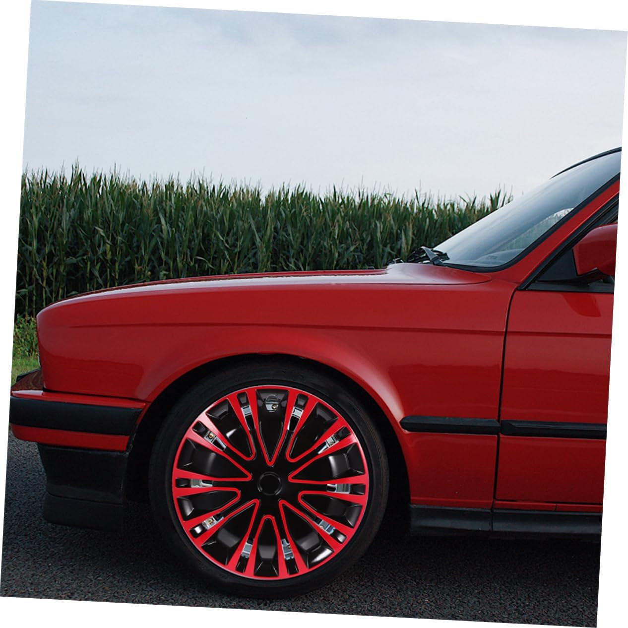 EXAOMBLE Hubcap Wheel Cover Replacement 14 Inches Rim Cover for Car Accessories Wheel Rim Hubcap Stylish and Easy Install image number 1