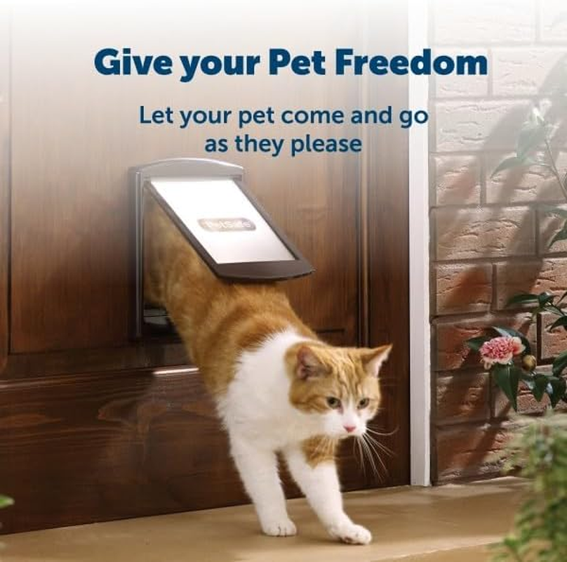 Petsafe - Original Staywell Cat and Dog Flap, 2 Way Access in or Out - Indoor and Outdoor Pet Door, Rigid, Closure Panel Included - Medium - White image number 7