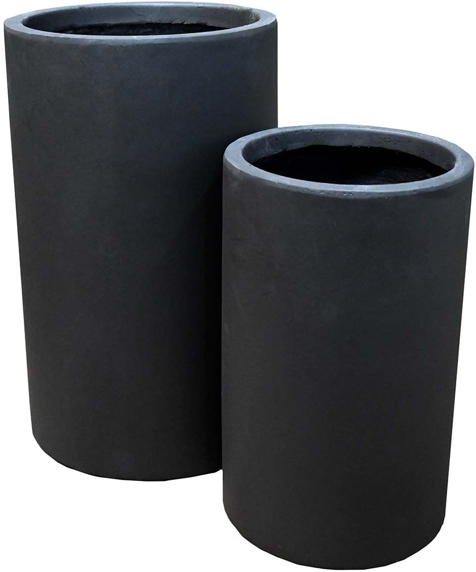 Moderna Stella Pot 2 Pieces Set, Black