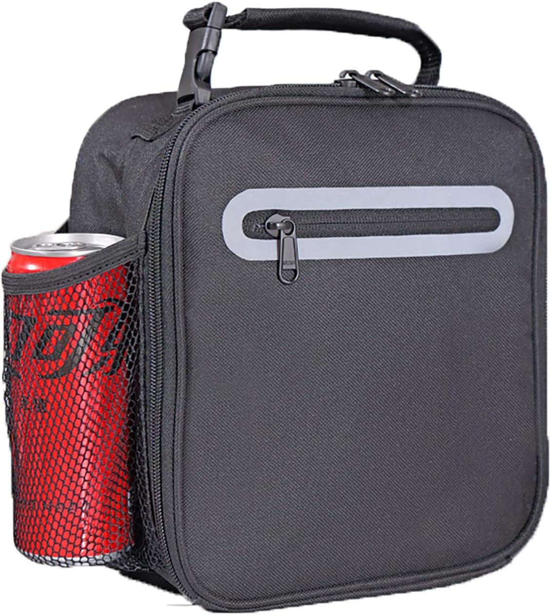 Tongke Reusable Lunch Bag, Insulated Lunch Box,Tough & Spacious Adults Cooler Bento Box (Black) image number 1
