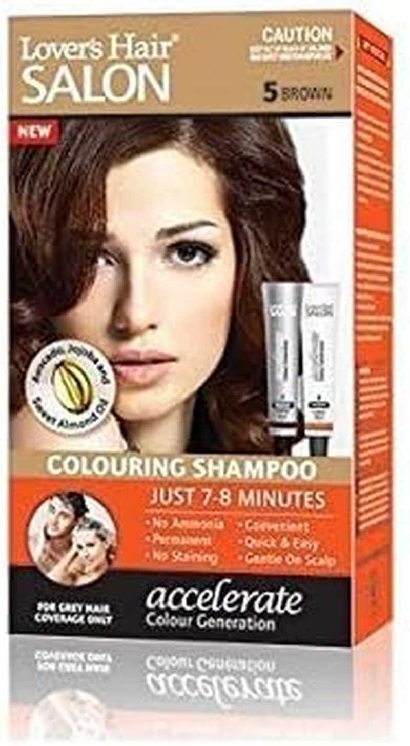 Lover'S Hair Salon Colouring Shampoo - #5 Brown