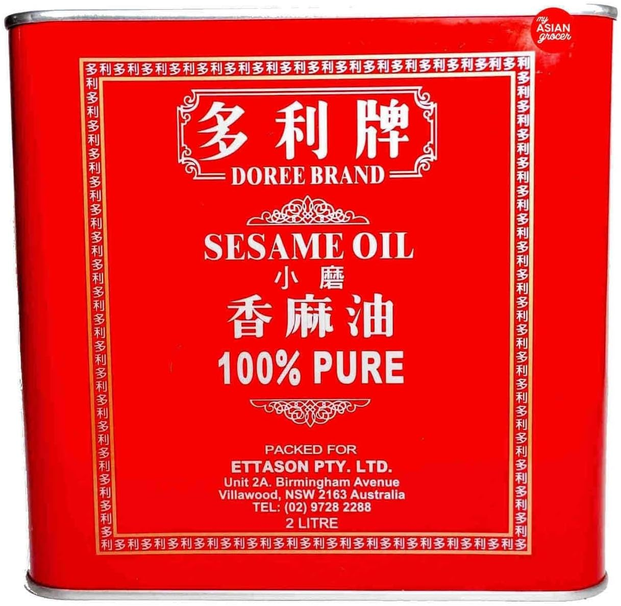 Doree Pure Sesame Oil, 2 L