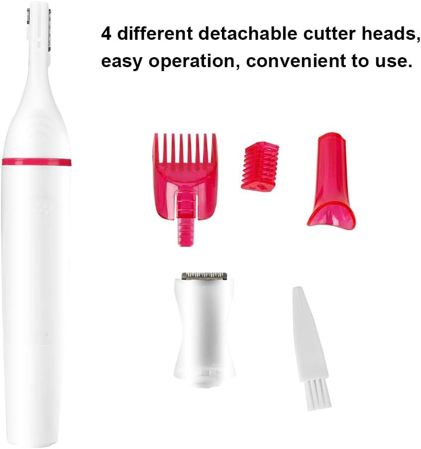 Women'S Eyebrow Trimmer, Hair Shaver, Electric Shaver, Nose Hair Remover for Men and Women image number 6