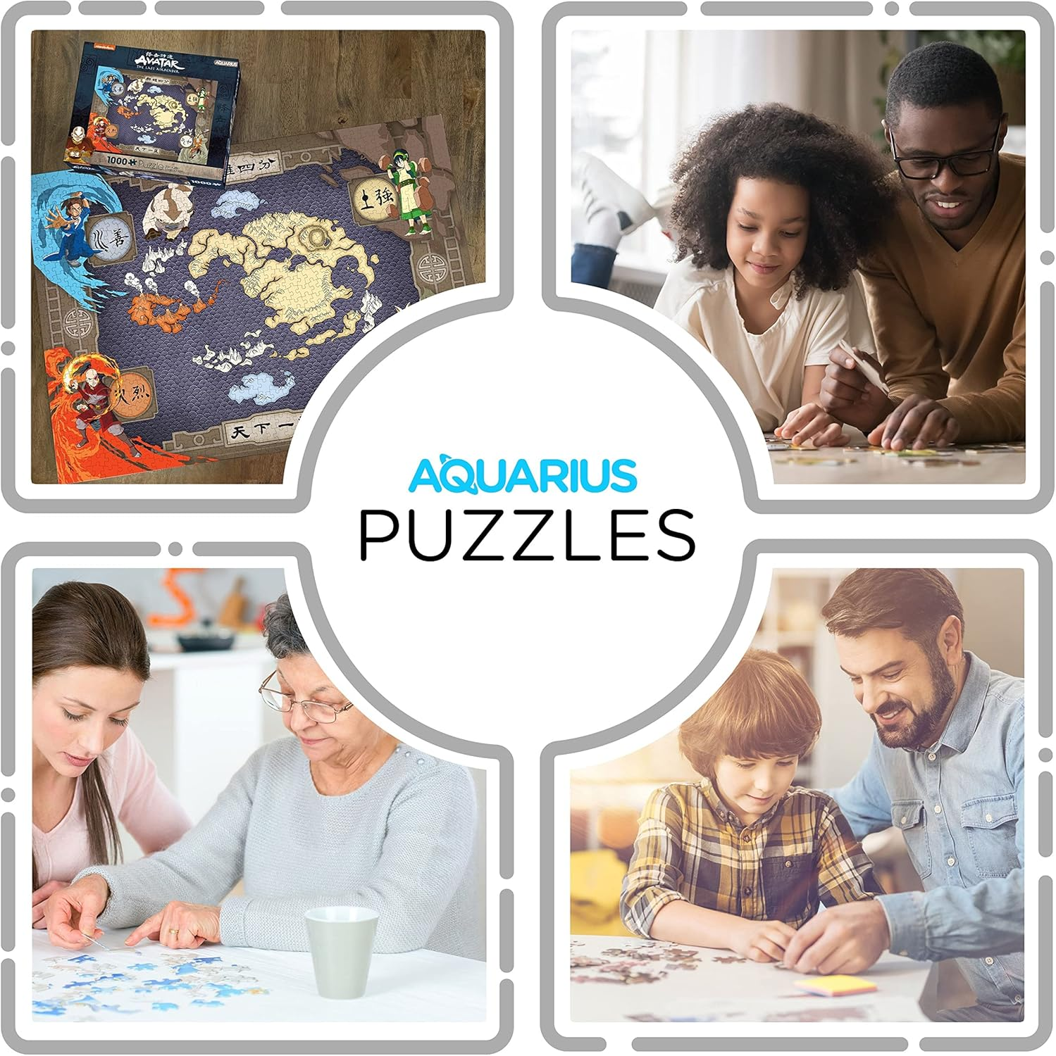 Aquarius Avatar-Map Jigsaw Puzzle 1000-Pieces image number 3