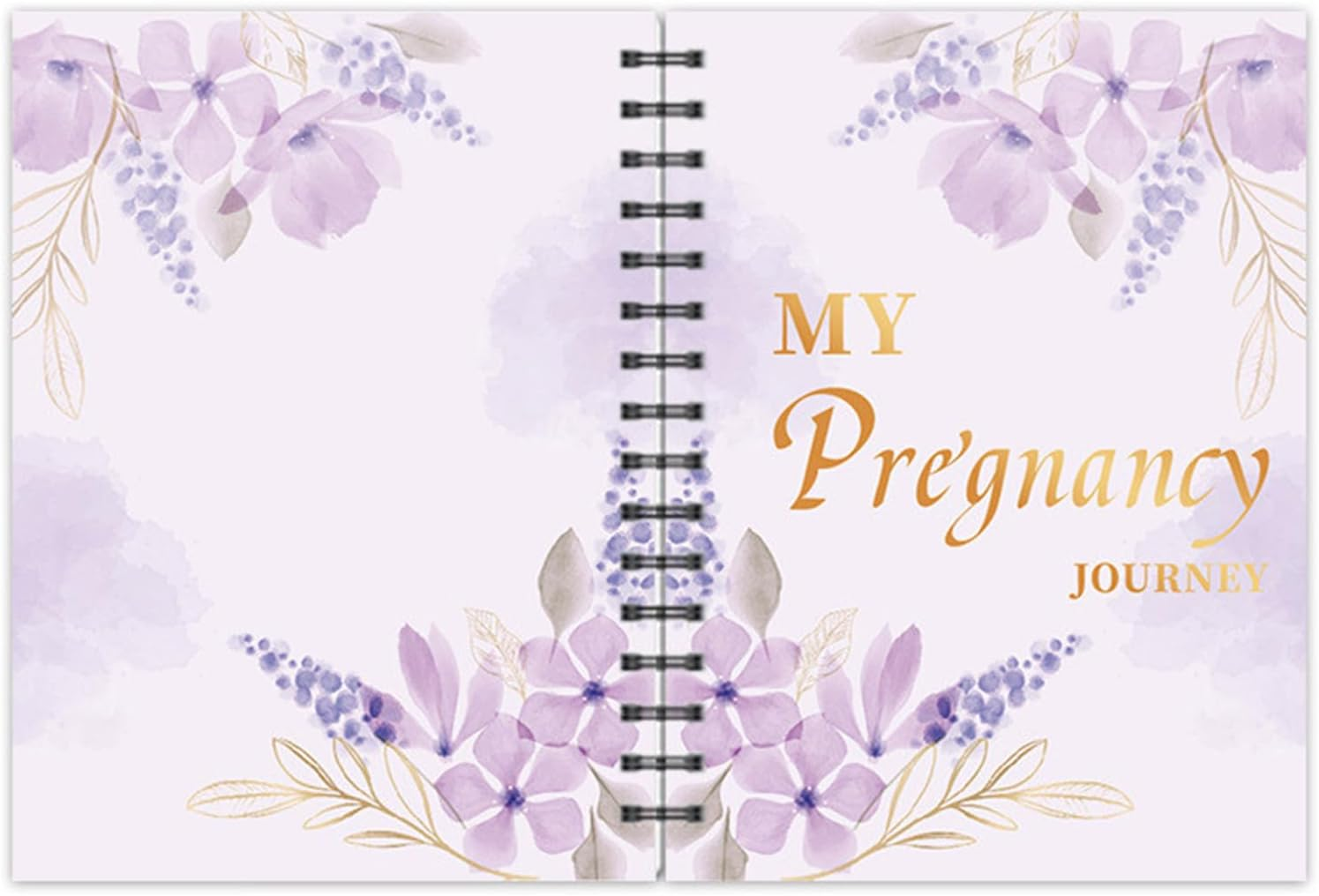 Maternity Journal Book, Pregnancy Memory Tracker with Stickers, Records Weekly Progress, Organises Prenatal Details, Bump Milestone Log for Home Dorm Travel Apartment