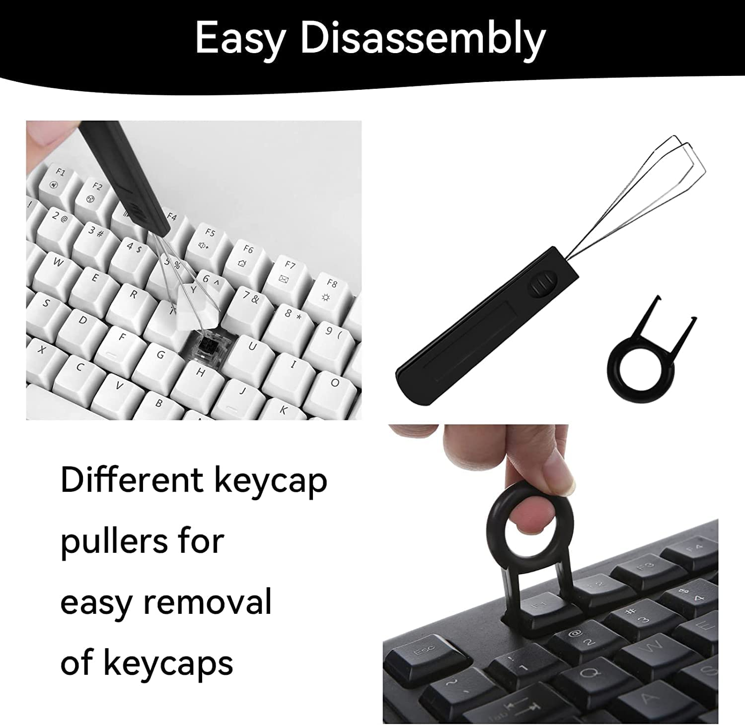 Keyboard Cleaner Kit, Laptop Computer Mechanical Keyboard Cleaning Kit,Anti-Static Brush,Small Cleaning Brush, Cleaning Kit Compatible Laptop/Pc/Computer/Keyboard/Laptop/Camera/Phone/Earbud image number 4
