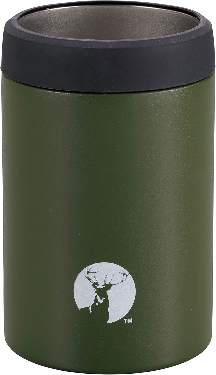 Captain Stag UE-3493 HD Insulated Can Holder for 16.9 Fl Oz (500 Ml) Cans, Black