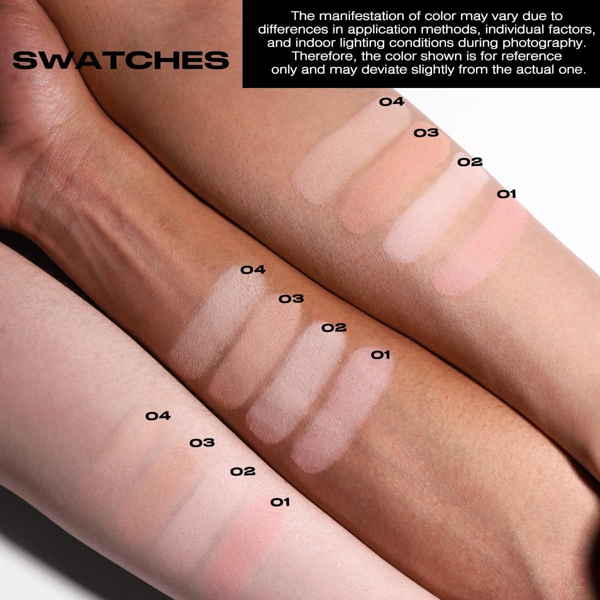 Baked Blush Bronze Marbleized 2-In-1 Sculpting Bronzer Blush - Contour Face with a Radiant Flush - All Day Wear(02) image number 5