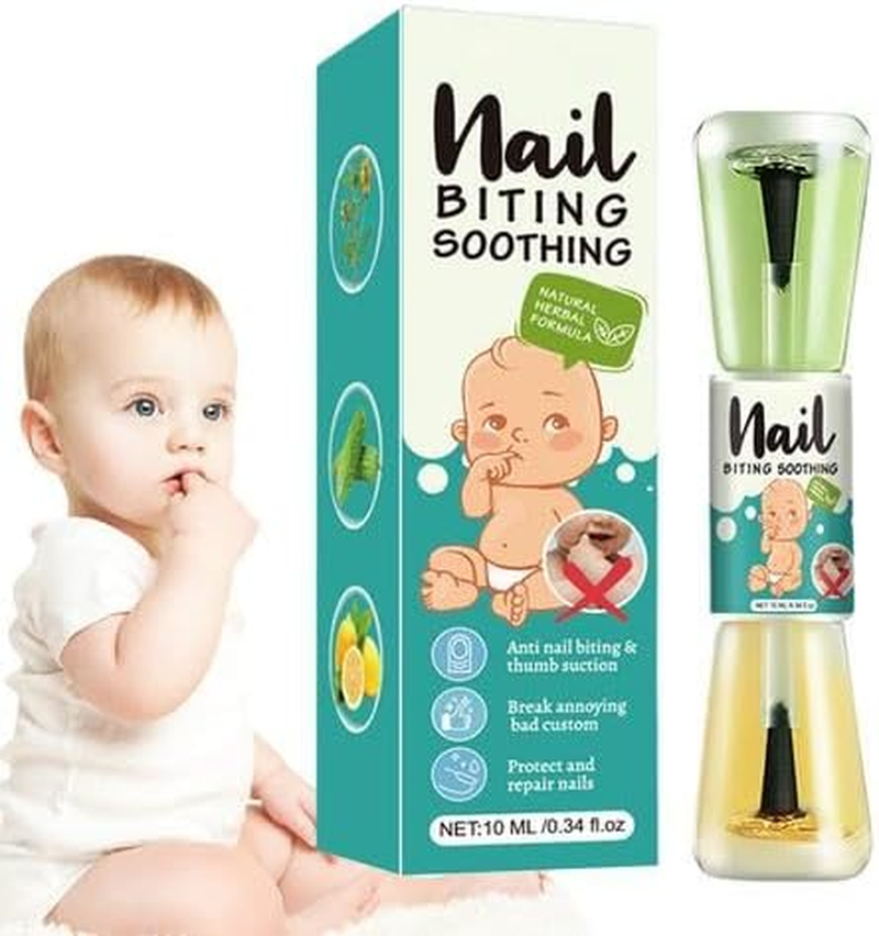 Anti Nail Biting Polish, Stop Nail Biting with Anti-Bite Nail Polish - Rapid Treatment for Adults & Kids - Clear Stop Repair Varnish - Simple Application for Bite Prevention image number 6