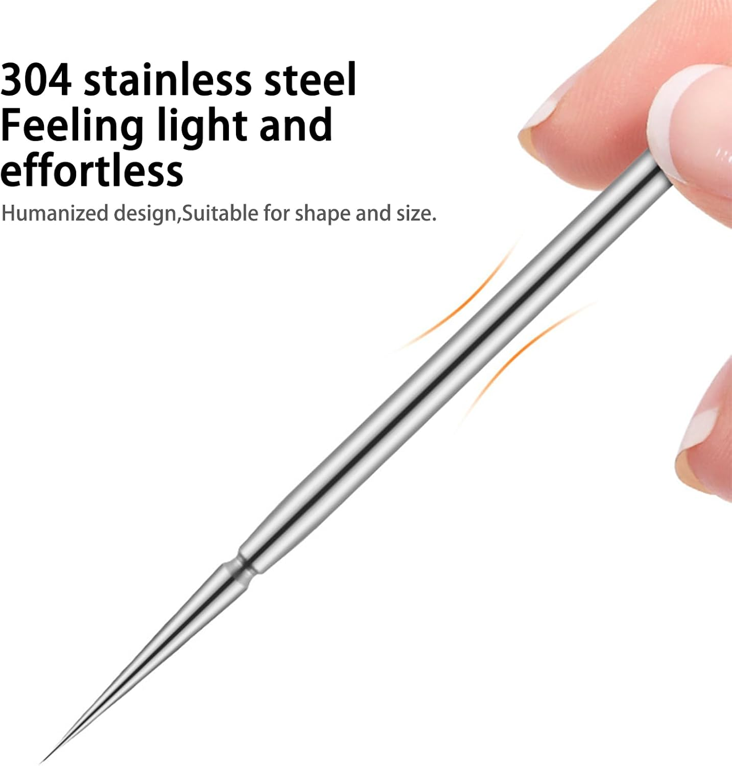 Xolixorium Stainless Steel Lancet Needle Pimple Popper Tool Professional Comedone Removal Tool with Blackhead Remover for Facial Milia Whitehead Extractor Skin Care Tools Pimple Popping Kit 2 Pieces image number 1