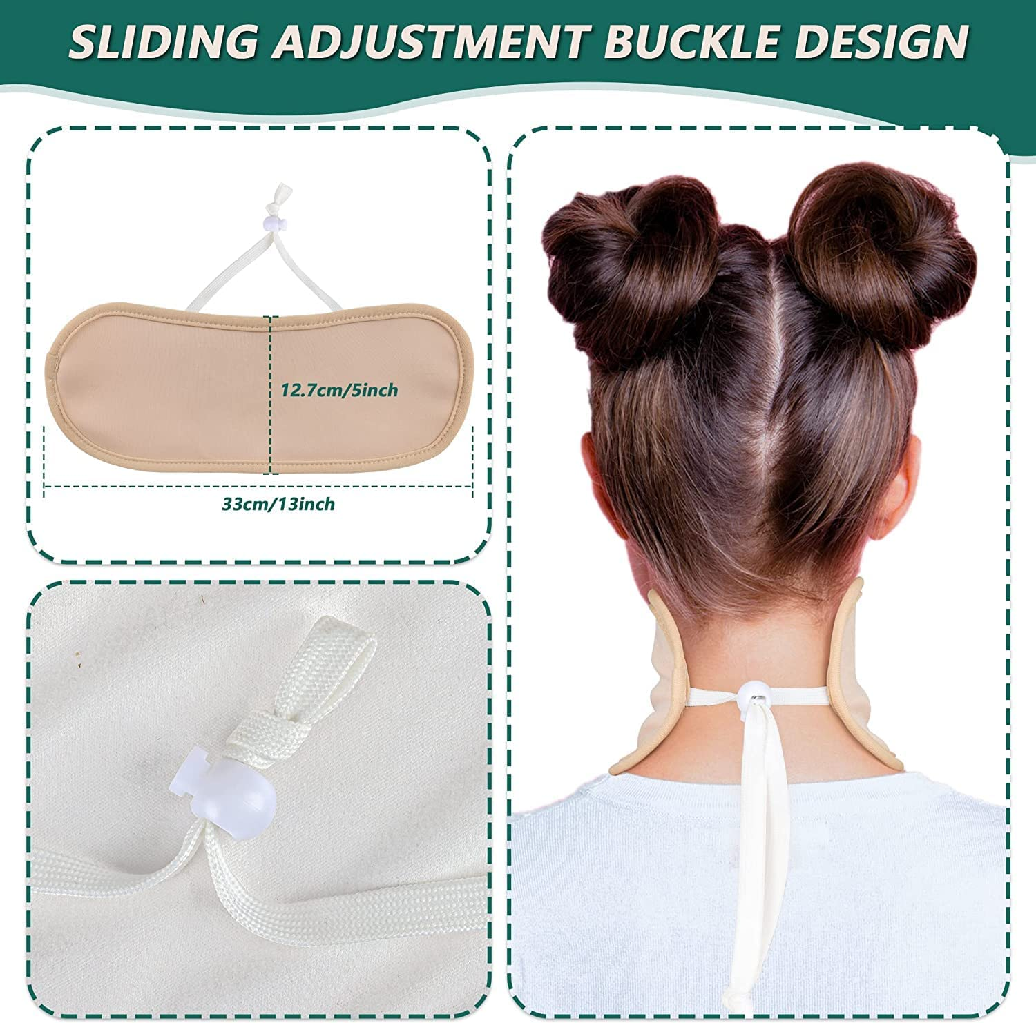 Castor Oil Pack Wrap,Reusable Washable Castor Oil Pack Kit, Castor Oil Pack Compress for Liver Detox, Constipation, Insomnia and Relax for Men and Women image number 5