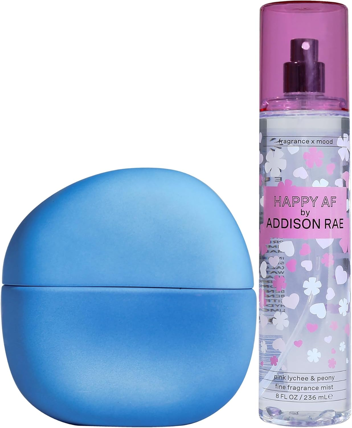 Addison Rae Fragrance Happy - Mood-Boosting Fragrance Gift Set for Women - Lychee and Pink Grapefruit Notes - Eau De Parfum and Body Spray - 2 Pc image number 3