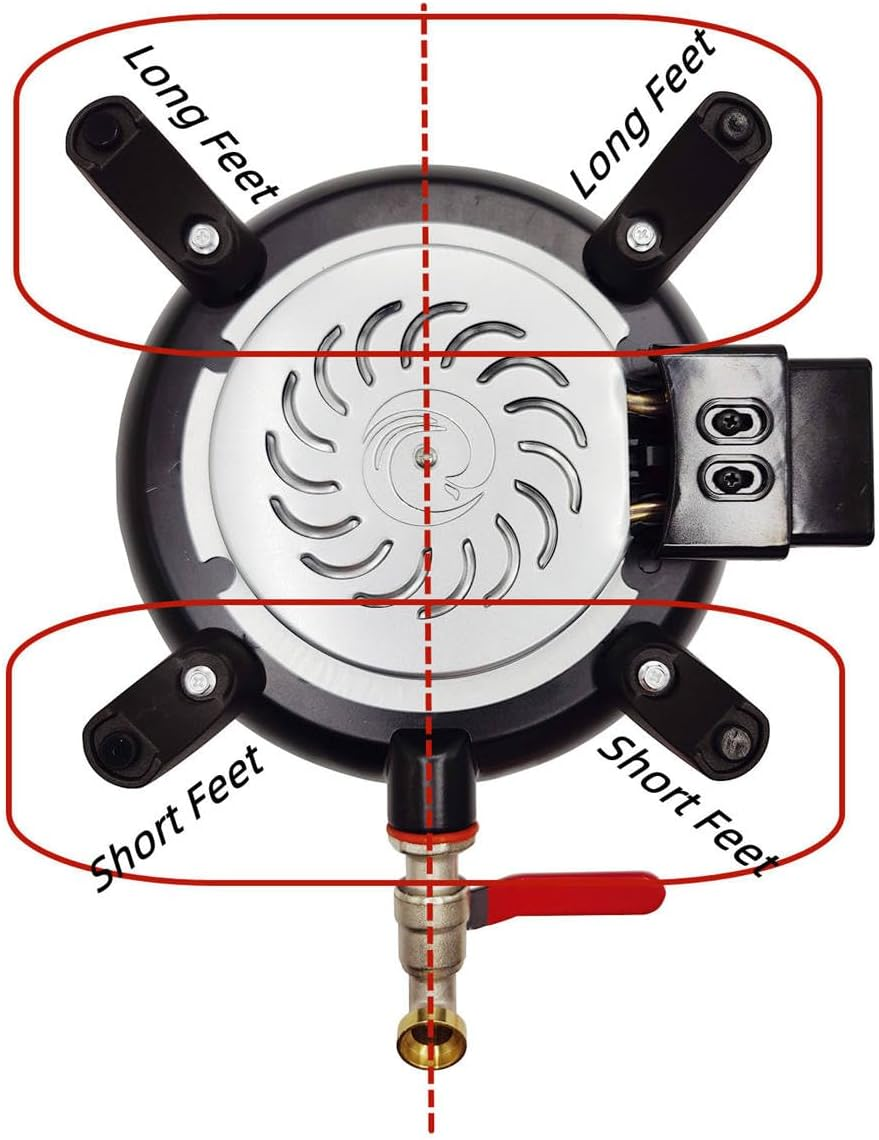 Electric Wax Melter for Candle Making with Pot Stand, 7 Qts (14 Lbs), Soy Wax Melting Pot Kit with Quick Pour Valve image number 2