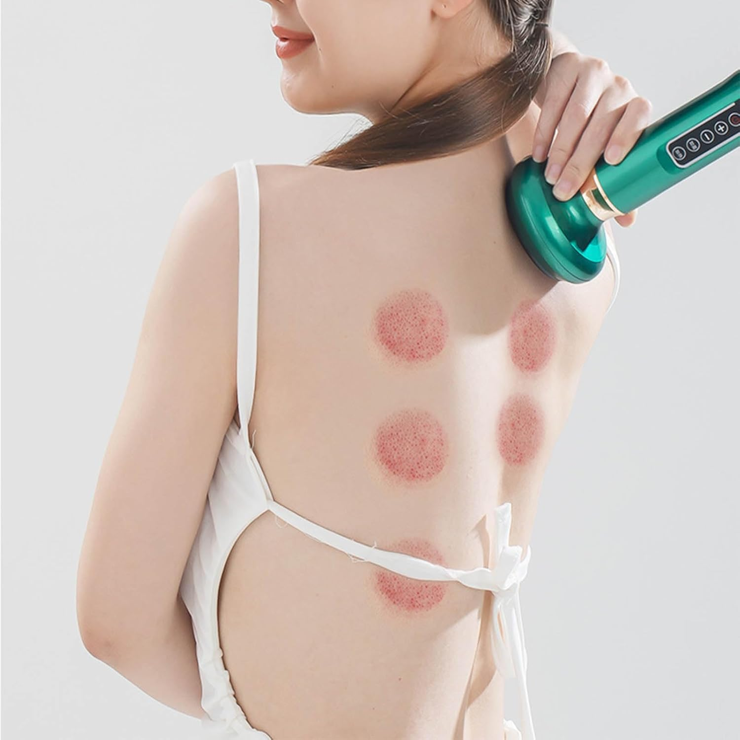 Bluile Cellulite Massager, Bluile anti Cellulite Massager, Handheld Cellulite Massager, Rechargeable & Cordless Anti-Cellulite Massager, Bluile Cellulite Popper (Red Light,Green) image number 4