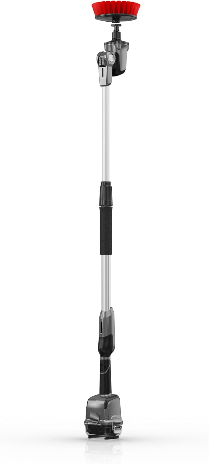 Hoover ONEPWR Telescopic Cordless Scrubber, 1M+ Extended Reach, Electric Spin Scrubber for Grout, Tile, Shower, Boats and Outdoor Cleaning, with Rechargable Battery image number 4