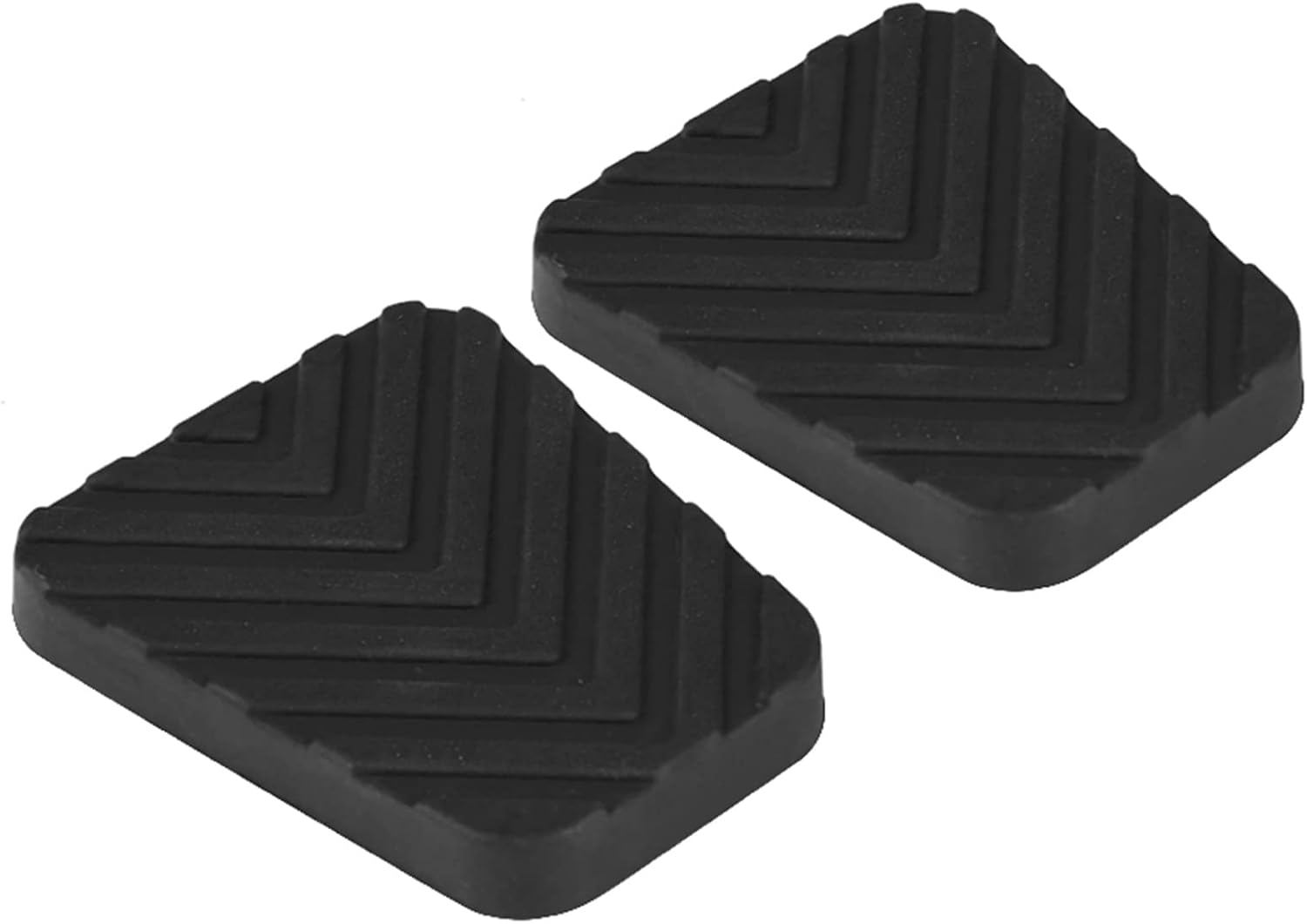 1 Pair Car Pedal Pad Cover 3282524000 Anti-Slip Rubber Auto Brake Clutch Pedal Pad Sleeve Rubber Black Fit for Accent Elantra Excel Scoupe Tiburon Getz image number 6
