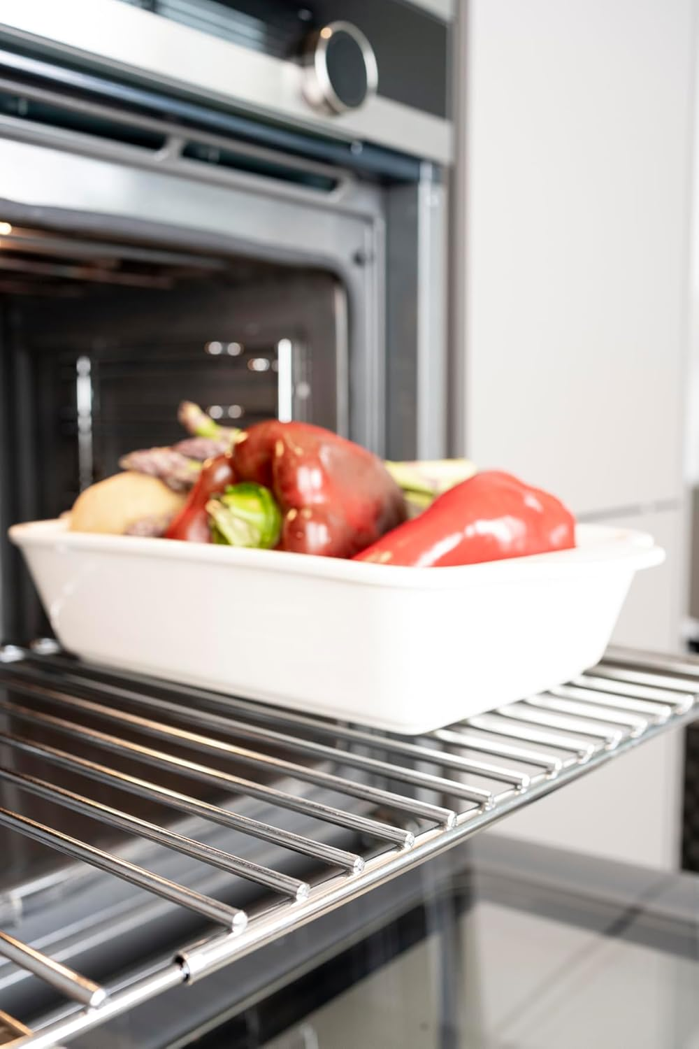 Sauvic 02547 - Universal Oven Rack, Extendable, in Chromium Plated Steel, 42-60 X 34 Cm. image number 6