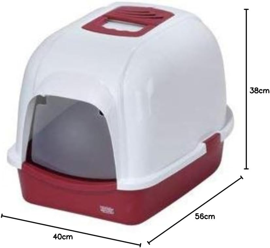 Feline First 441-130636 Cat Litter House, Medium image number 1