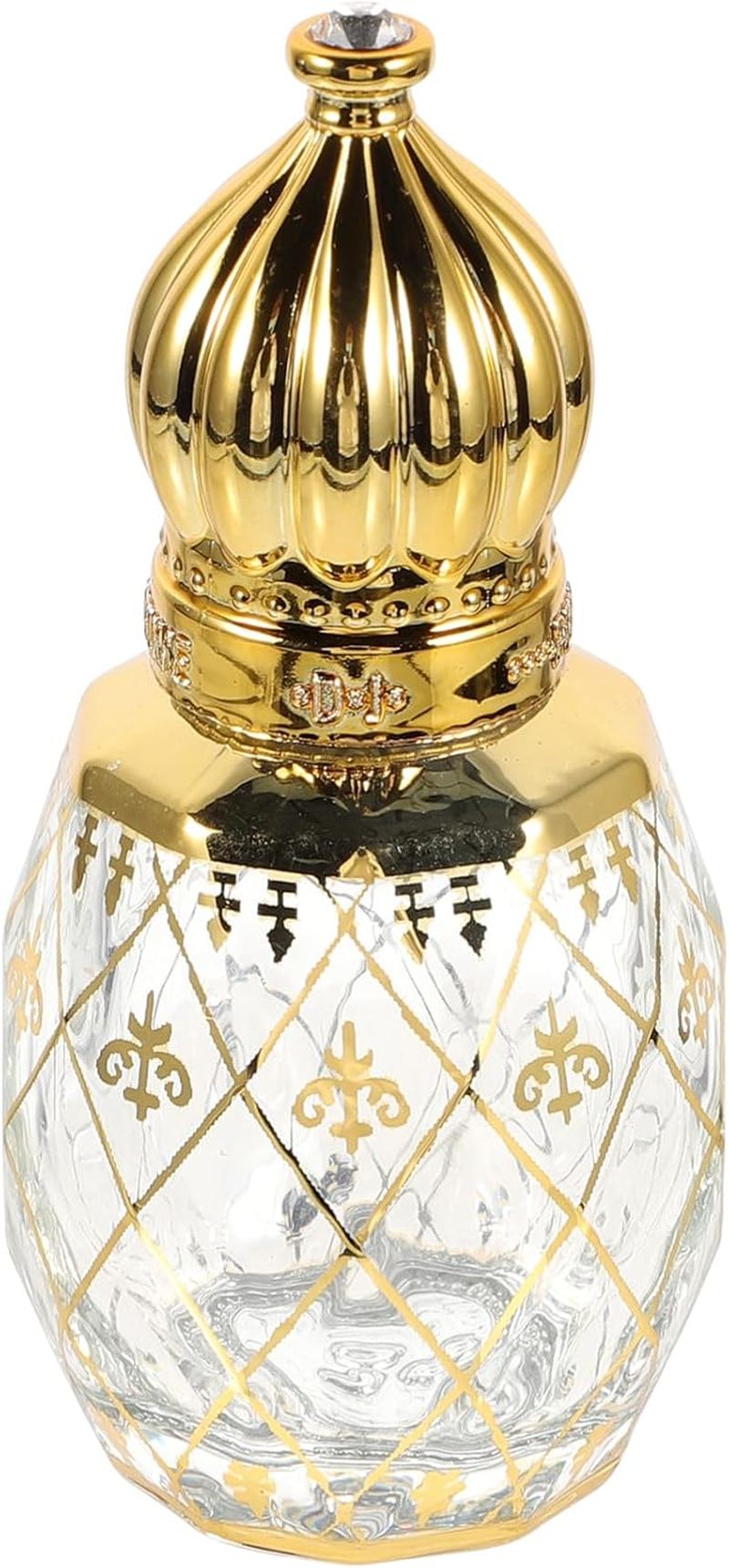 2Pcs Empty Perfume Bottle in Middle Eastern Arabian Style for Fragrance Women and Aromatherapy Use Made of Aroma Bottle image number 2