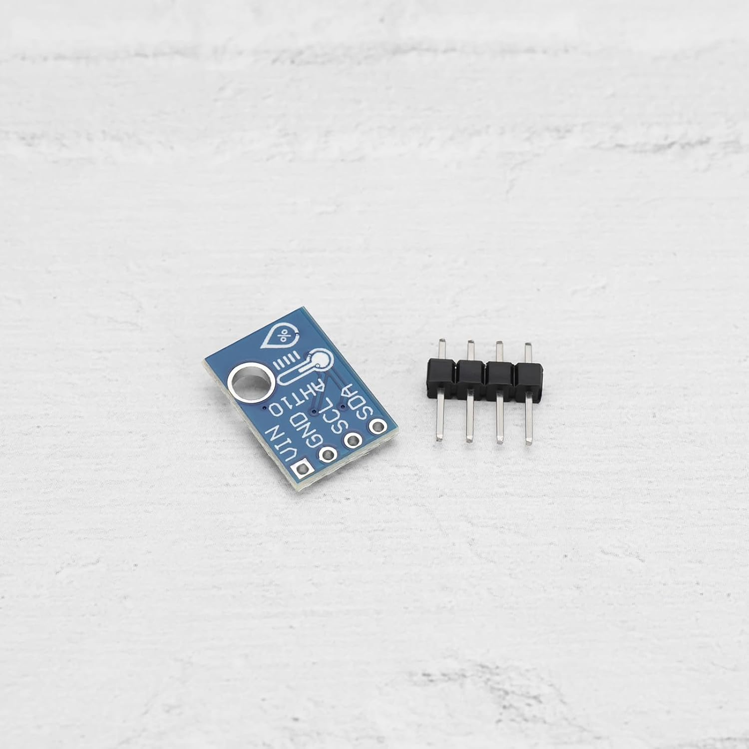 Ecsing 4 Sets AHT10 I2C Digital Temperature Humidity Sensor Module Temperature Humidity Measurement Module IIC Communication Replace SHT20 Suitable for Testing Equipment image number 5