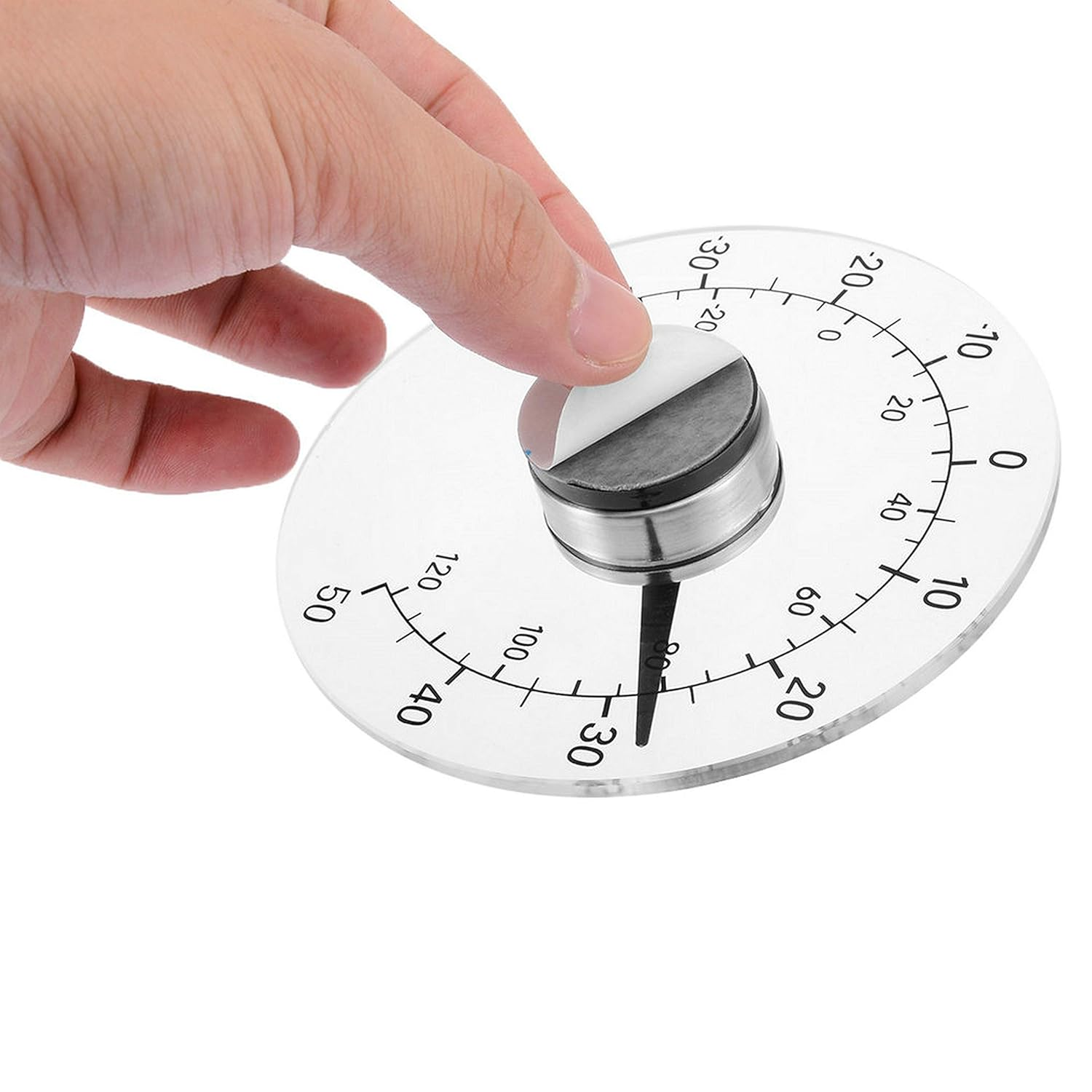 Gudoqi Outdoor Window Thermometer Stick on Circular Window Temperature Meter for Outdoor Car image number 1