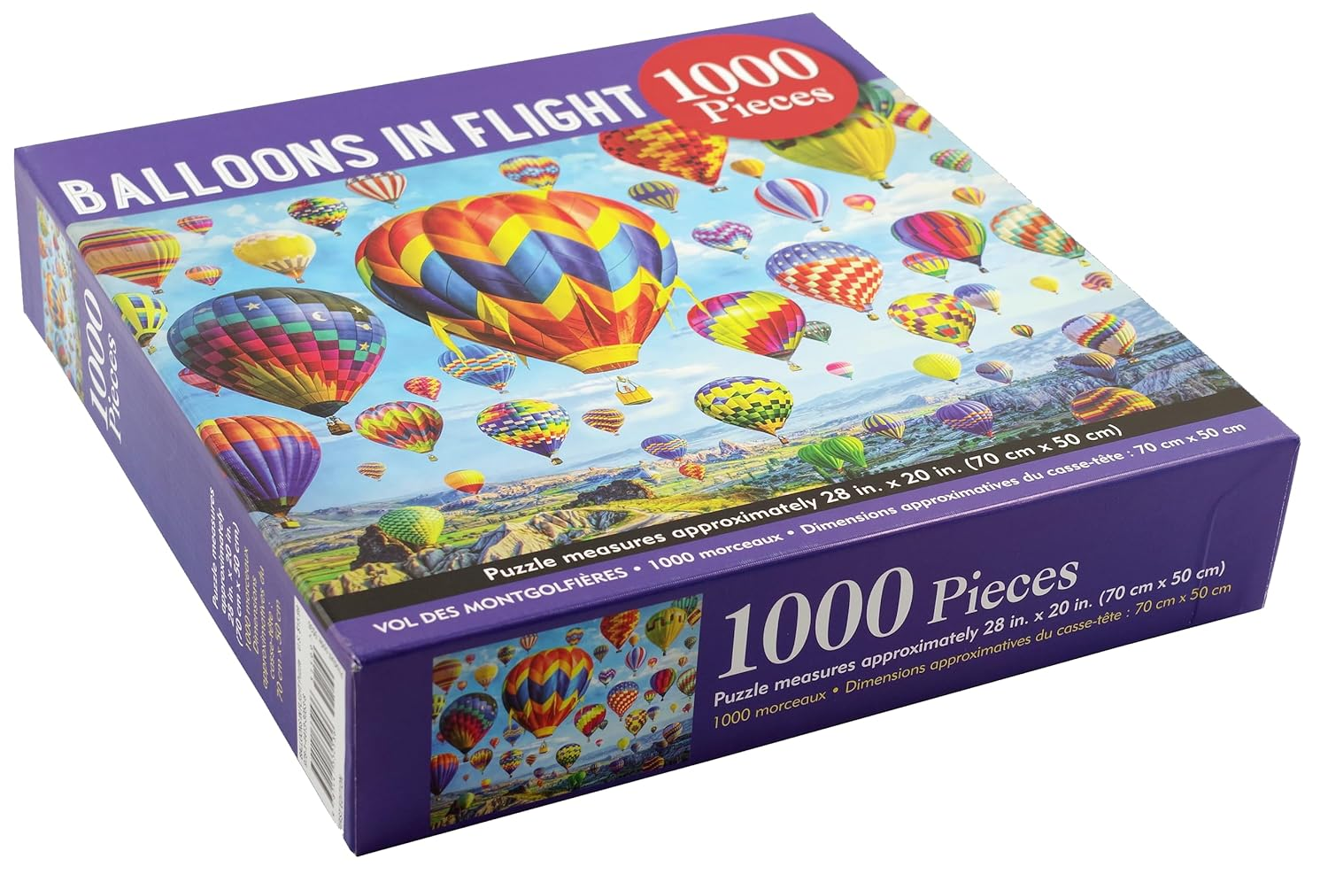 Balloons in Flight 1000 Piece Jigsaw Puzzle