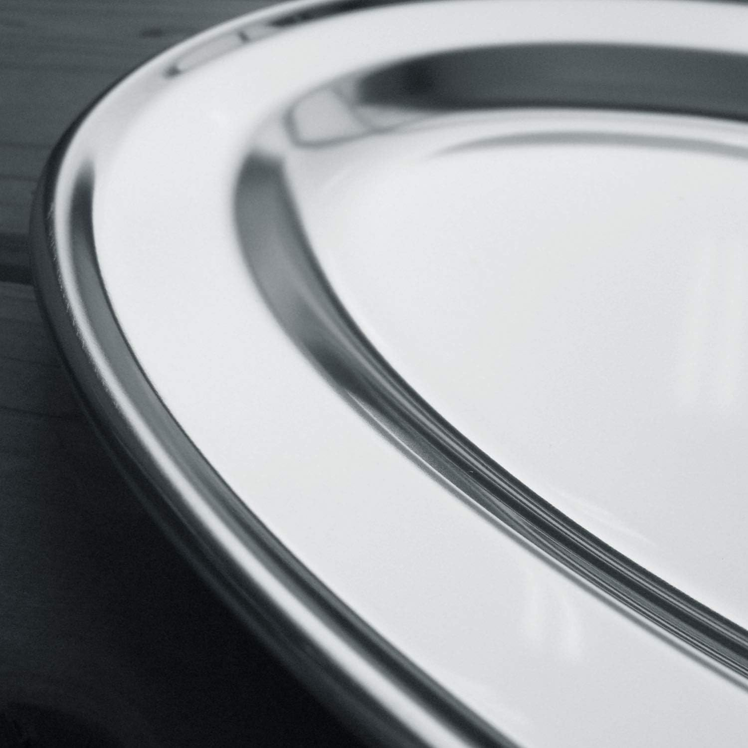 Nagao 92109 Tsubamesanjo Oval Plate, 9 Inches, 8.7 Inches (22.2 Cm), 18-0 Stainless Steel, Made in Japan image number 4