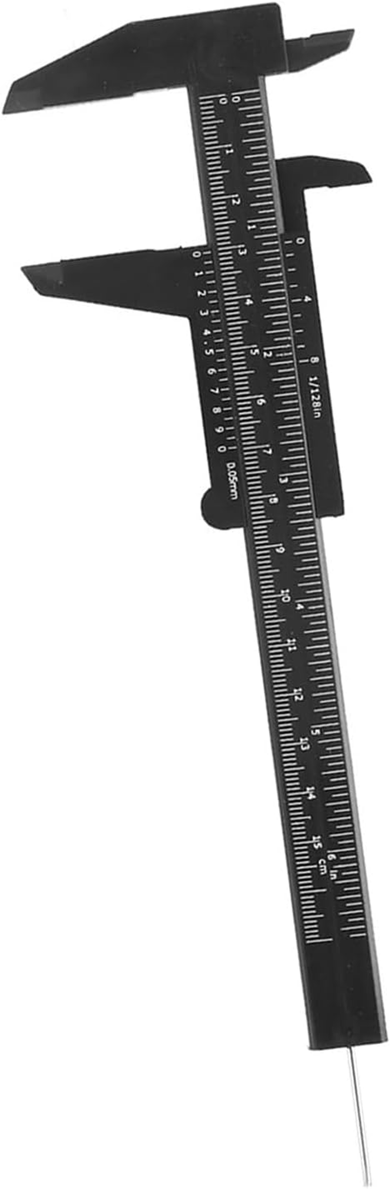 Vernier Caliper, 150Mm Double Ruler Portable Scale for Antique Measuring for School for Jewelry Measuring for Exhibition Gifts (Black) image number 4