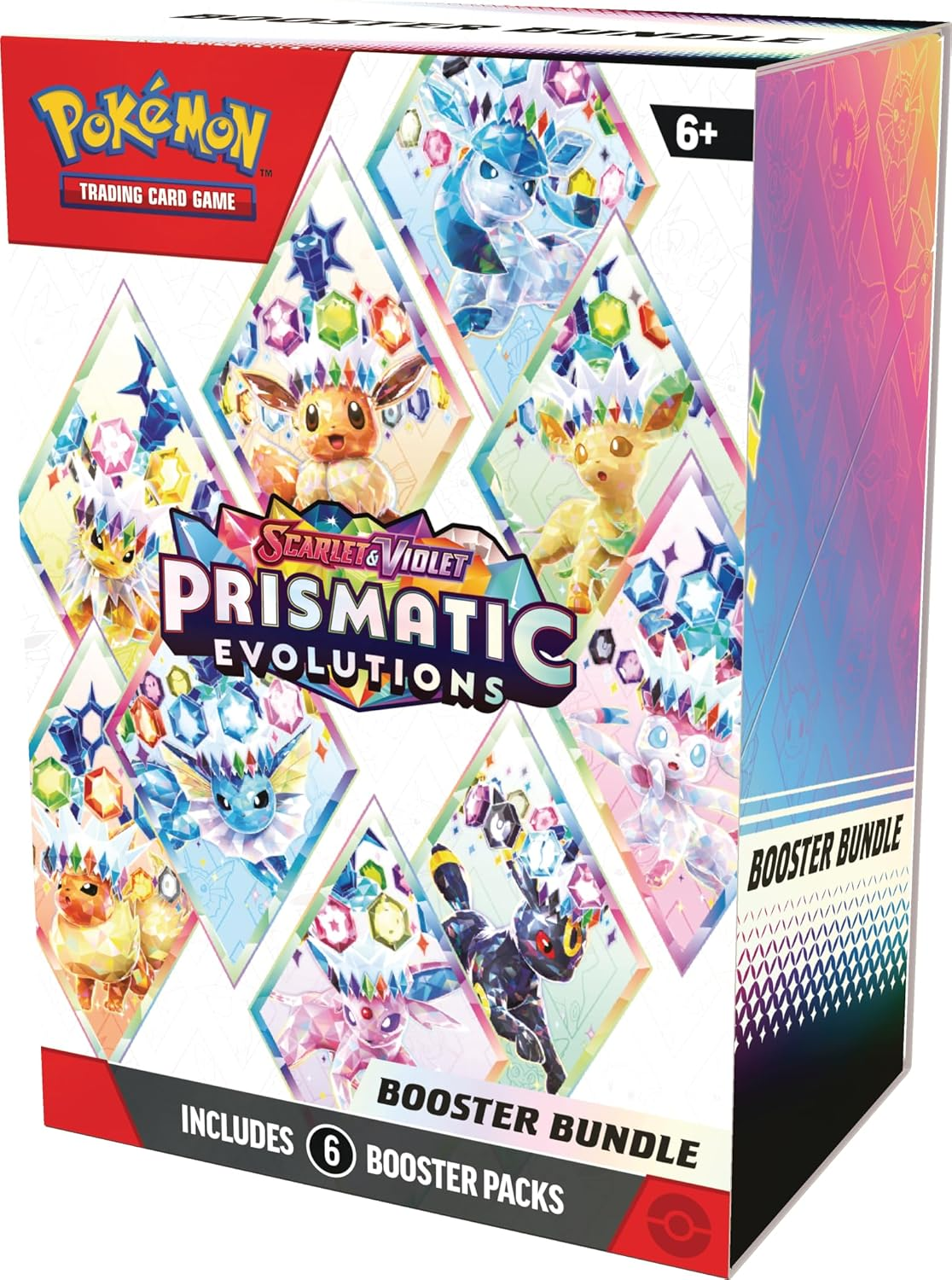 Pokemon TCG Scarlet & Violet 8.5 Prismatic Evolutions Booster Bundle image number 3