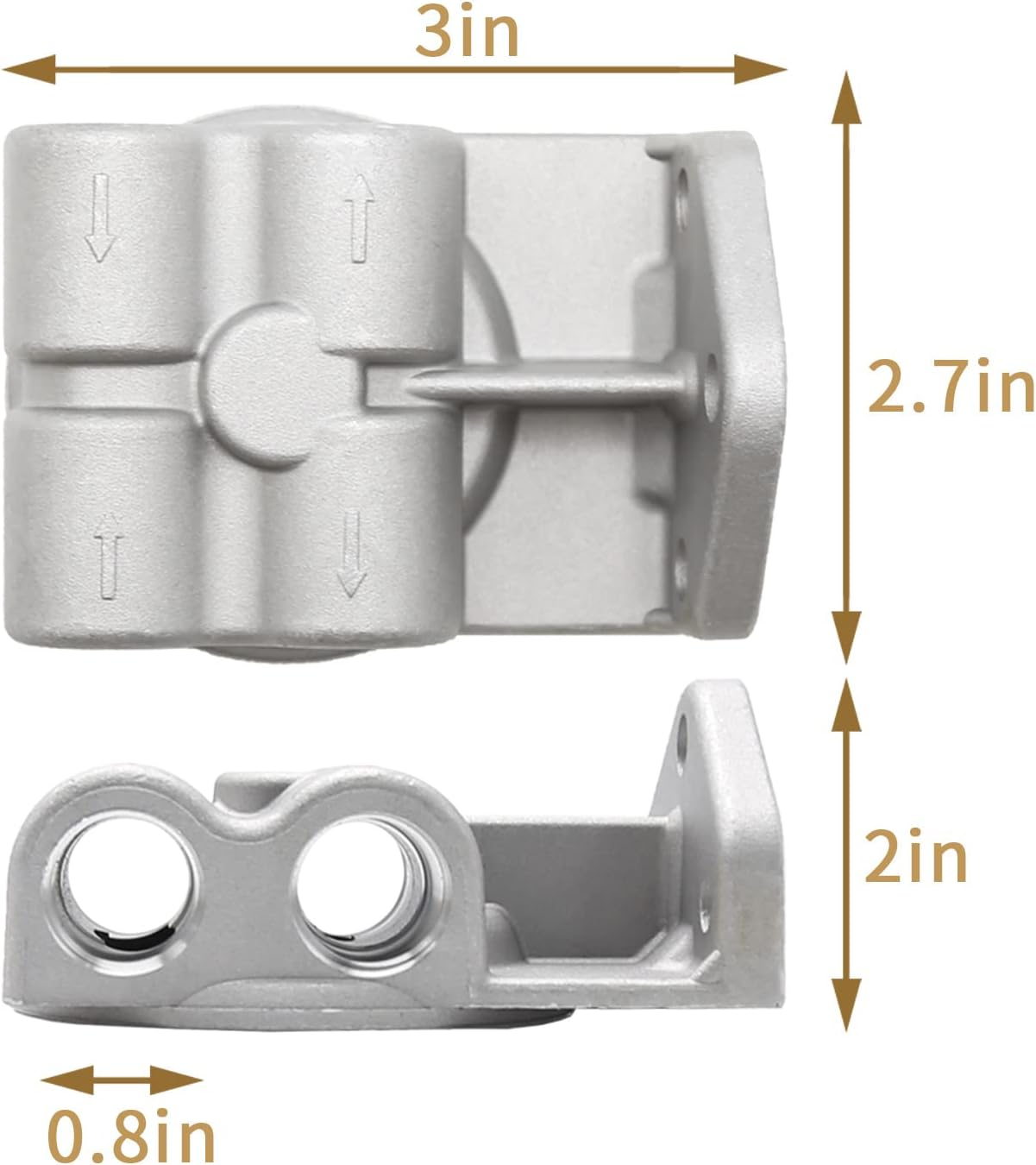 4770/24770 Fuel Filter Base for 1R-0749 1R-0750 CAT Fuel Filter, Diesel Filter Remote Mounting Base image number 2