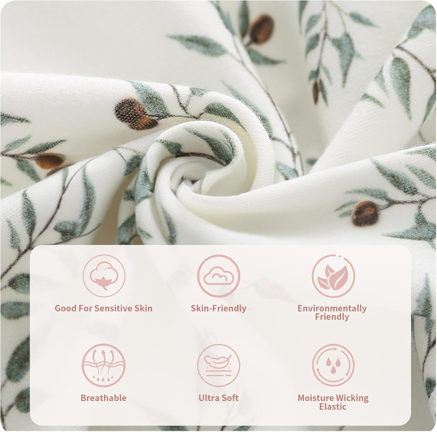 Cherie Kids 100% Organic Cotton Soft Baby Romper for Boys Girls Unisex, Long Sleeve, 0-24 Months image number 1